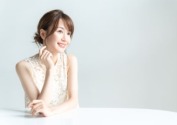 輝く笑顔で、第一印象をアップ！